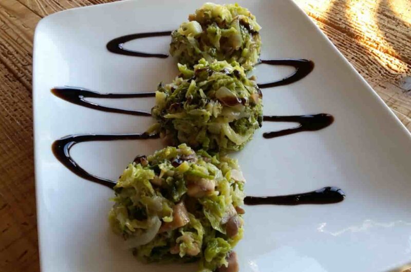 Spadellata di verze e castagne alla salvia