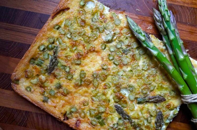 Farinata agli asparagi