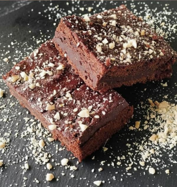 Brownies di azuki e batate