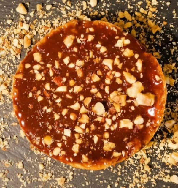 Mini-cake di riso e ceci alle nocciole